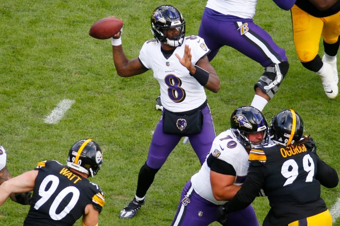 Baltimore Ravens quarterback Lamar Jackson has been one of the best quarterbacks in the NFL to start the season.